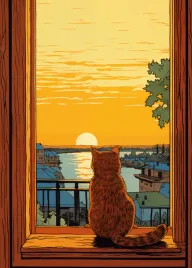 plakat-50x70cm-zachod-przez-kocie-oczy