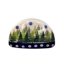 serwetnik-choinki-ceramika-boleslawiec