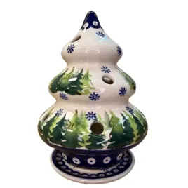 lampion-choinka-ceramika-boleslawiec