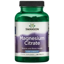 swanson-cytrynian-magnezu-240-tabletek