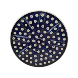 spodek-pod-garnek-niebieskie-kropki-boleslawiec