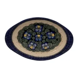 polmmisek-owalny-niebieskie-kwiaty-boleslawiec