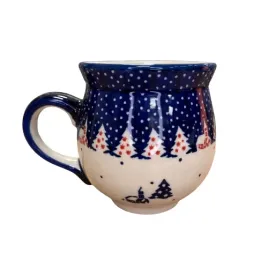 kubek-czeski-choinki-ceramika-boleslawiec-500-ml