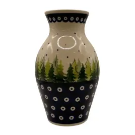 wazon-smukly-19-cm-choinki-ceramika-boleslawiec