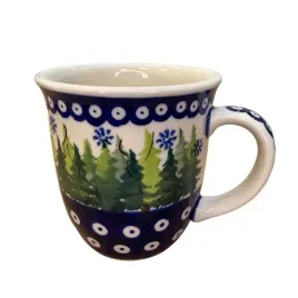kubek-tradycyjny-choinki-ceramika-boleslawiec-350-ml