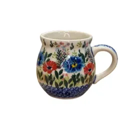 kubek-czeski-320-ml-chabry-maki-ceramika-boleslawiec