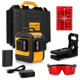 smart-poziomica-laserowa-laser-krzyzowy-czerwony-360-uchwyt-magnetyczny