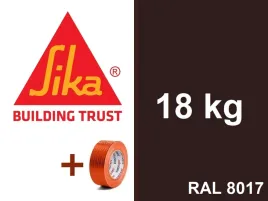 18kg-sika-powloka-farba-poliuretanowasikafloor-400n-elastic-brazowa-ral8017