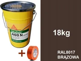 18kg-sikafloor-400n-8017-zywica-posadzka-jak-guma-na-balkon-farba-na-beton