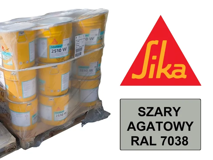20kg POSADZKA ŻYWICZNA do GARAŻU ŻYWICA farba NA BETON Sika 2510W - RAL7038