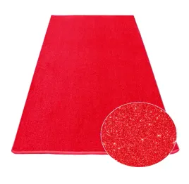dywan-gloss-100x150-czerwony-srebrna-nitka