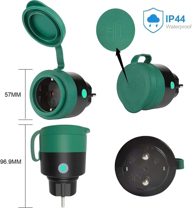 gniazdo-elektryczne-scienne-ucomen-zielony