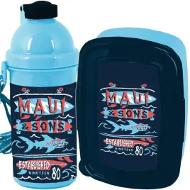 bidon-sniadaniowka-maui-dla-chlopaka-zestaw-2w1