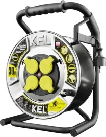 przedluzacz-bebnowy-kel-30m-3x15mm-3680w-16a-czarny-4-gniazda