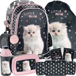 plecak-kotek-szkolny-komplet-5-ele-dziewczecy-do-podstawowki-kotki-cats