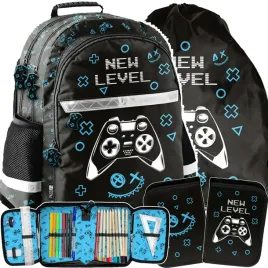 plecak-gamepad-szkolny-gamer-do-podstawowki-zestaw-3w1-gaming-dla-chlopaka