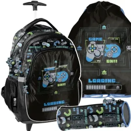 plecak-na-kolkach-szkolny-gamepad-gamer-gaming-do-1-klasy-gry-komplet-3w1
