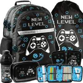plecak-gamepad-szkolny-gamer-do-podstawowki-zestaw-5w1-gaming-dla-chlopakow