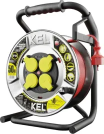 profesjonalny-przedluzacz-bebnowy-kel-50m-3x15mm-3680w-heavy-line-czerwony