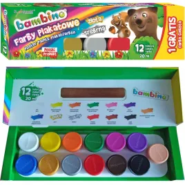 bambino-farby-plakatowe-13-kol-20ml-zlota-srebrna