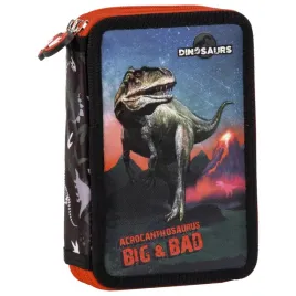 dinozaury-piornik-szkolny-2-komorowy-z-wyposazeniem-dino-chlopiecy
