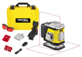 nivel-system-cl2r-laser-krzyzowy-czerwony-bt-30m-2x360-bluetooth