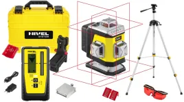 nivel-system-cl4r-laser-krzyzowy-4x360-zestaw-statyw-i-czujnik-rd800