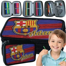piornik-szkolny-z-wyposazeniem-do-szkoly-neon-fc-barcelona-barca-yamal