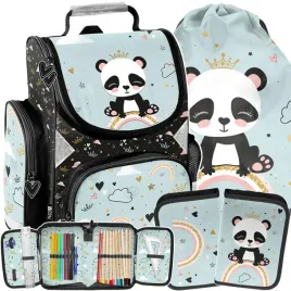 tornister-szkolny-mis-panda-dziewczecy-do-podstawowki-mietowy-komplet-3w1