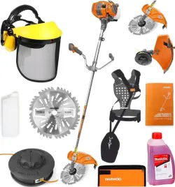 kosa-spalinowa-daewoo-dabc-520-podkaszarka-szelki-olej-przylbica