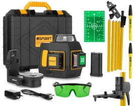 smart365-laser-krzyzowy-zielony-360-40m-3-wiazki-aku-usb-tyczka-330cm