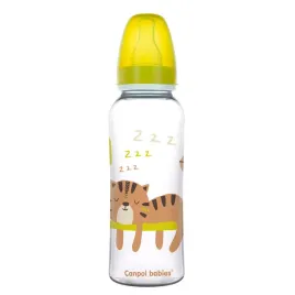 canpol-butelka-waska-250ml-smoczek-12m-tygrys