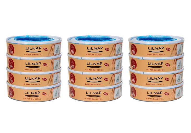 LILNAP WKŁAD DO KOSZA NA PIELUCH ANGELCARE 12-PAK