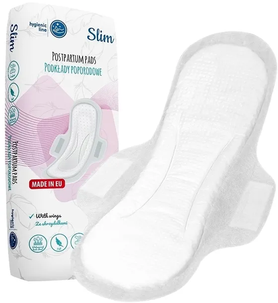AKUKU PODKŁADY PODPASKI POPORODOWE SLIM 5mm 10szt