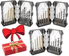 graphite-3-zestawy-wiertel-do-metalu-betonu-drewna-35szt-pomysl-na-prezent