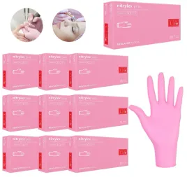 rekawiczki-nitrylex-pink-nitrylowe-100-szt-l-x10