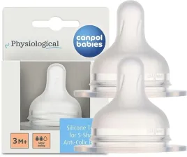 canpol-babies-smoczek-silikonowy-do-butelki-s-shape-m-wolny-3m-2-szt