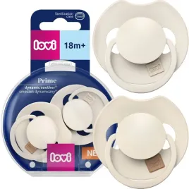 lovi-silikonowy-smoczek-uspokajajacy-dynamiczny-prime-18m-2-szt-coconut
