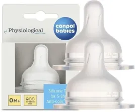 canpol-babies-smoczek-silikonowy-do-butelki-s-shape-s-mini-0m-2-szt