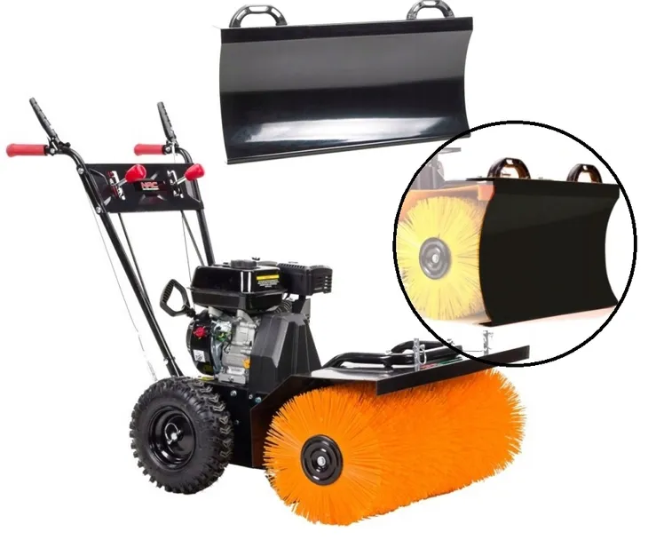 NAC SWP80-196-KC ZAMIATARKA 2W1 ODŚNIEŻARKA SPALINOWA + PŁUG DO ŚNIEGU 80CM