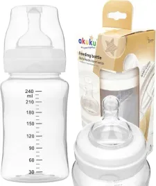 akuku-butelka-do-mleka-szerokootworowa-antykolkowa-240ml-0