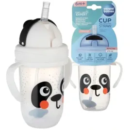 canpol-kubek-niekapek-bidon-z-obciazona-slomka-6m-babiesboo-panda
