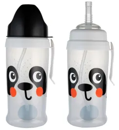 canpol-bidon-niekapek-z-rurka-i-odwaznikiem-babiesboo-panda-350ml-9m