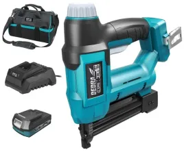 dedra-zszywacz-2w1-akumulatorowy-15-30-mm-18v-2-0ah-ladowarka-torba