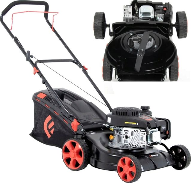 FAWORYT SH41P123L METALOWA KOSIARKA SPALINOWA z KOSZEM 41cm LONCIN 123cc