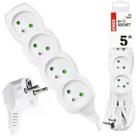 przedluzacz-sieciowy-listwa-zasilajaca-4-gniazda-4g-kabel-5m-domowy-bialy