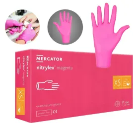 rekawice-nitrylowe-nitrylex-magenta-100-szt-6-xs
