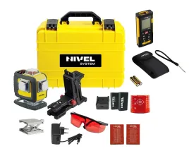 nivel-system-cl4d-r-laser-krzyzowy-4d-4x360-bt-gratis-dalmierz-hdm-9g