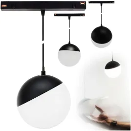 system-shift-globe-p-oprawa-kula-zwis-na-szynoprzewod-5w-165st-3000k-czarna