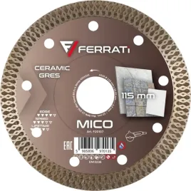 ferrati-tarcza-diamentowa-mico-do-ciecia-gresu-ceramiki-wysoka-jakosc-115mm